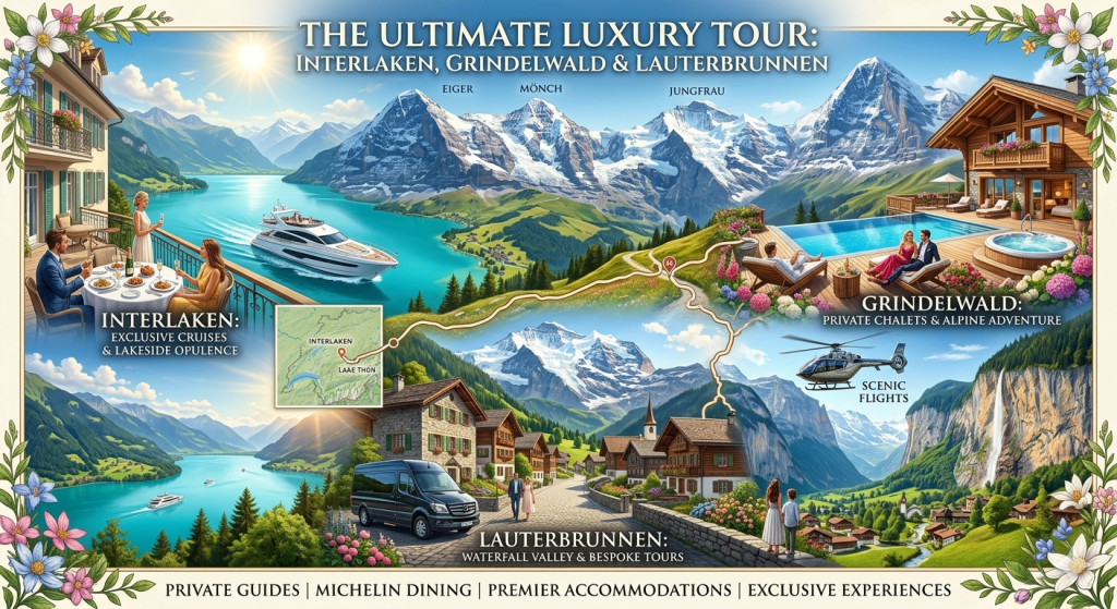 Interlaken, Grindelwald & Lauterbrunnen: The Ultimate Luxury Tour