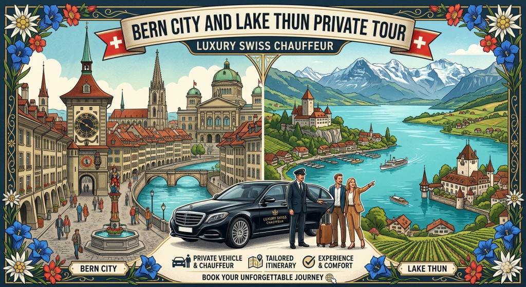 Bern City and Lake Thun Private Tour | Luxury Swiss Chauffeur